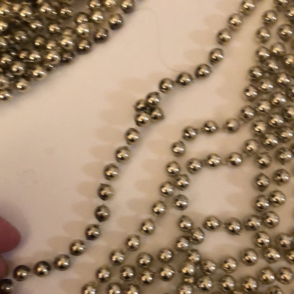 SET of 6 packs of Gold Bead Garlands - Picture 7 of 16